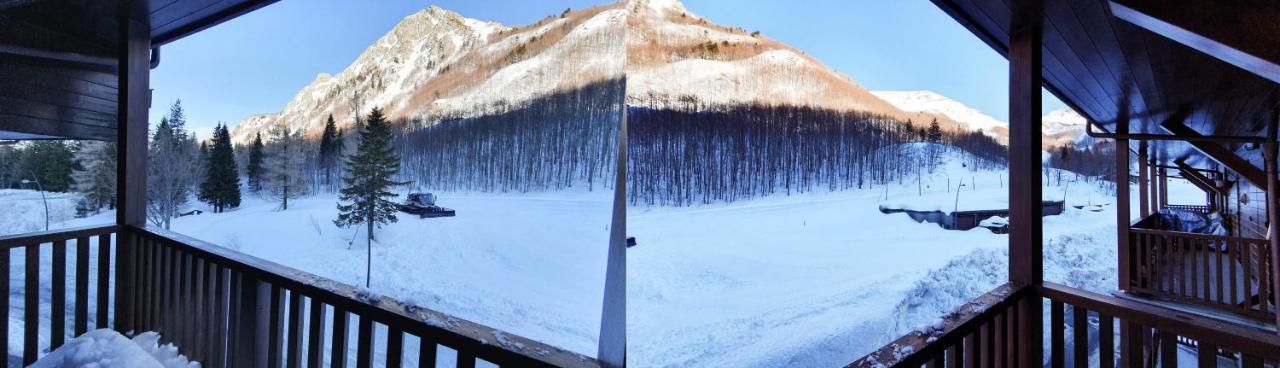 La Terrazza Sulle Piste Val Di Luce - Biancheria Inclusa อาเบโตเน ภายนอก รูปภาพ